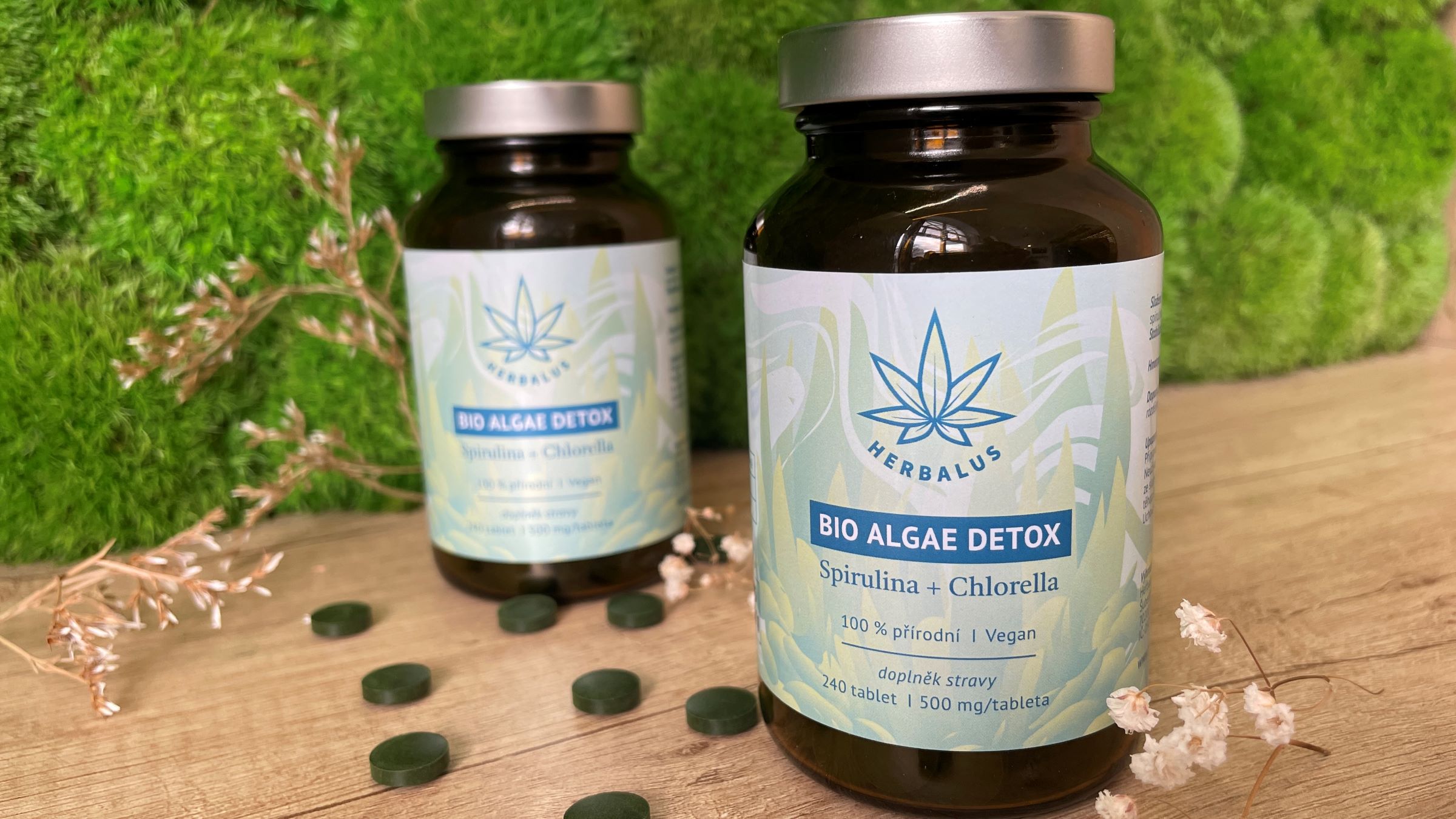 BIO algae detox spirulina a chlorella