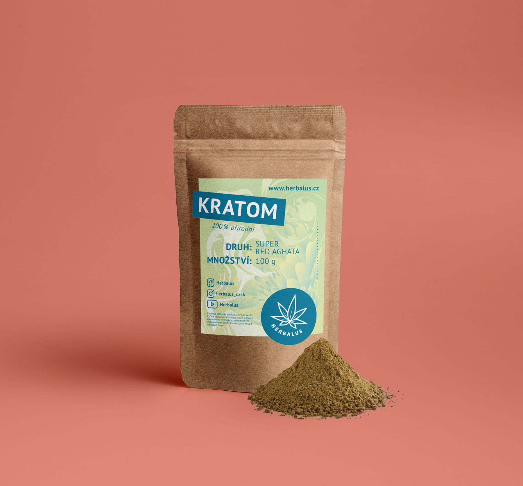 kratom červený