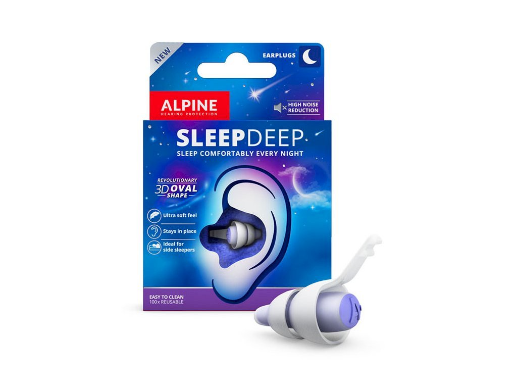 Špunty do uší na spanie - Alpine SleepDeep