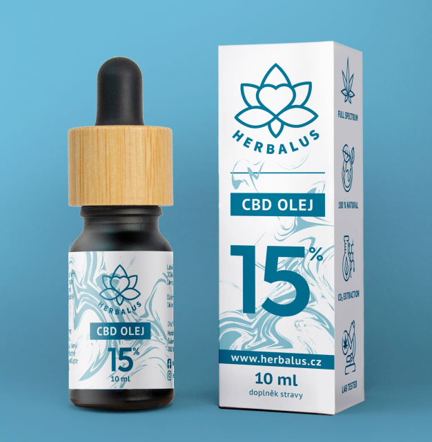 CBD olej 15%