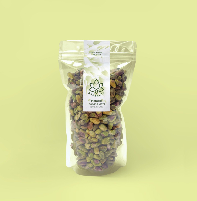 Herbalus Organic - Pistácie raw & natural