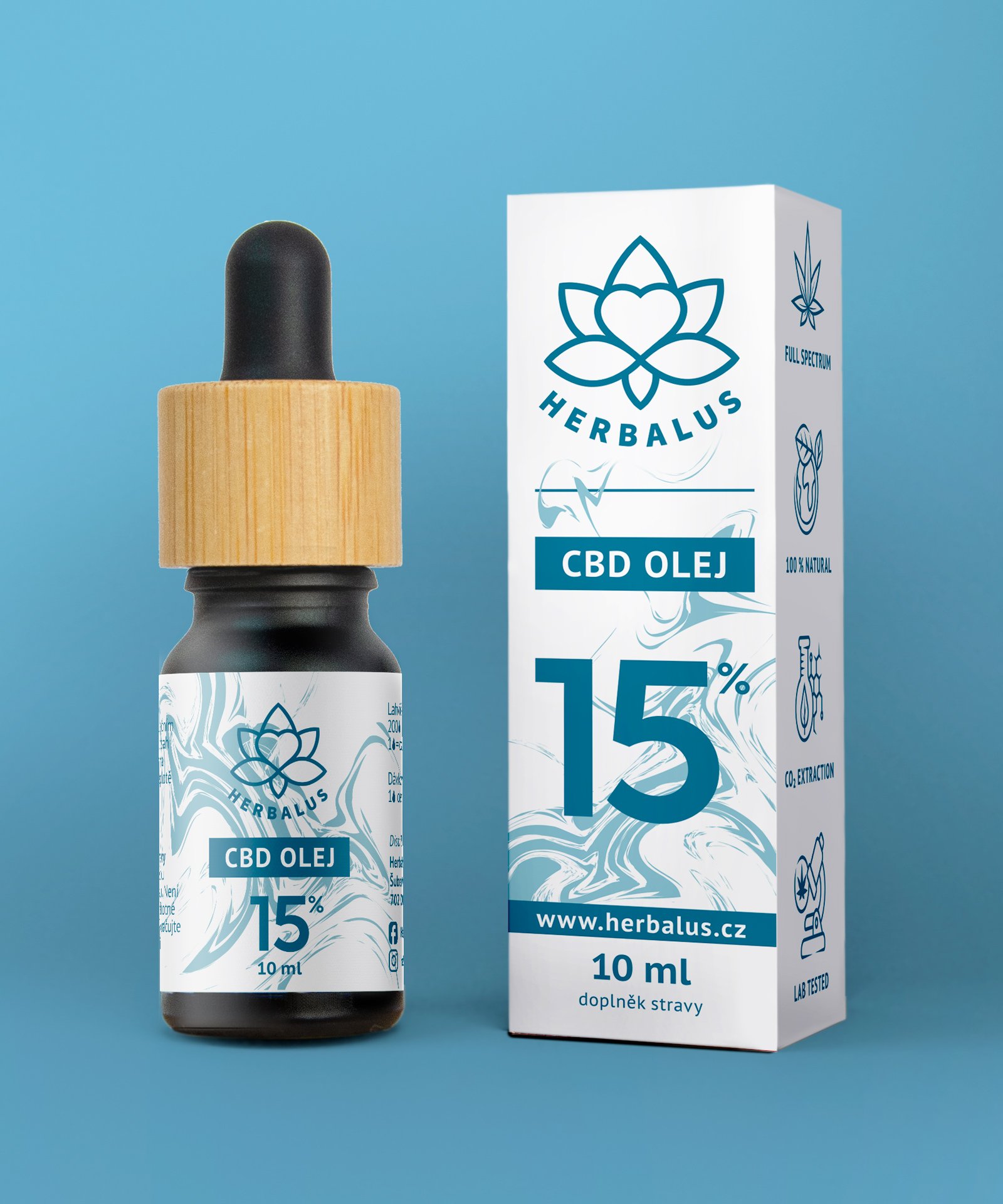 CBD olej 15%