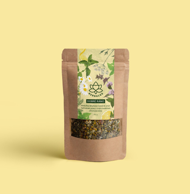 Herbalus Organic - DOBRÉ RÁNO - bylinná směs, 50 g