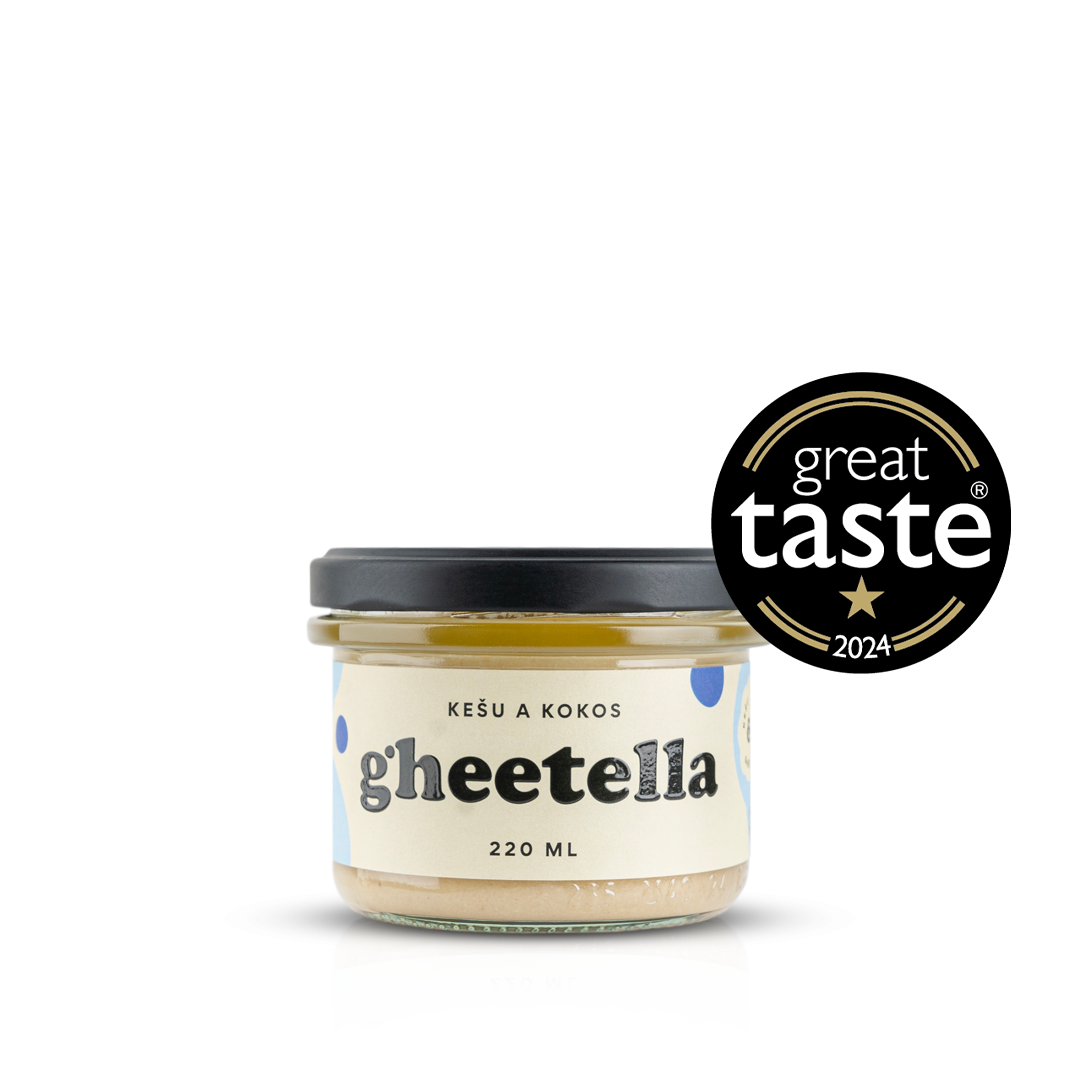 Gheetella – kešu a kokos 220 ml 