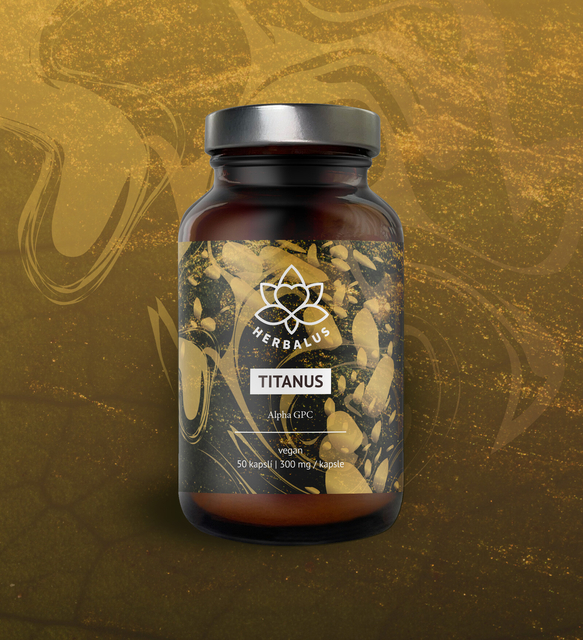 Herbalus TITANUS - fyzický & mentálny výkon (Alpha GPC)