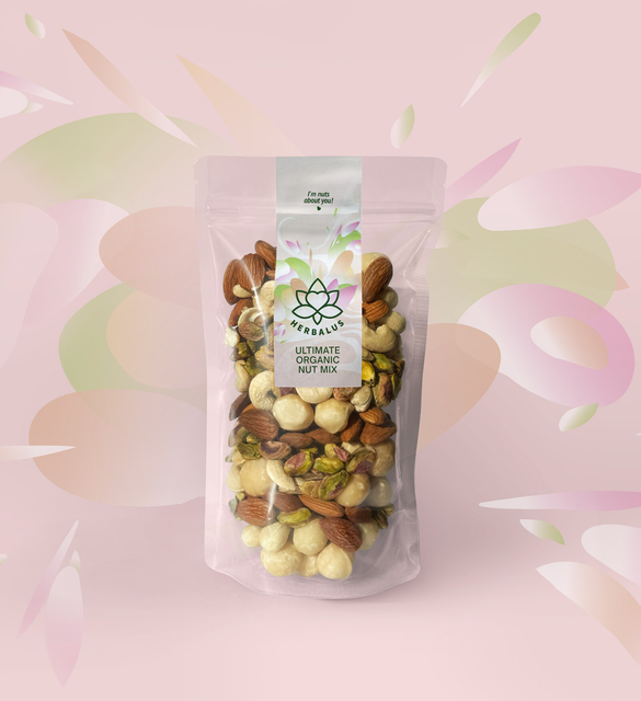 Herbalus Organic - ULTIMATE NUT MIX - raw & natural 