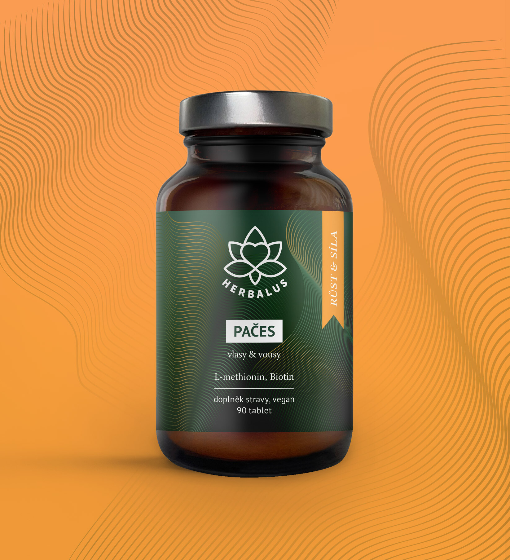 Herbalus PAČES - vlasy & fúzy